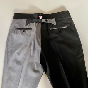 Thom Browne Two Tone Trouser size 2 about 31 x 32